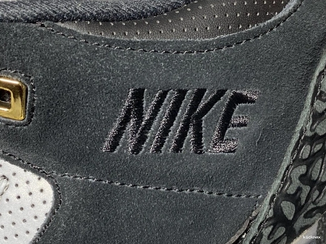 Rep MAX CK4348-007 Cement Grey Tinker Air 3 Black Jordan 0808